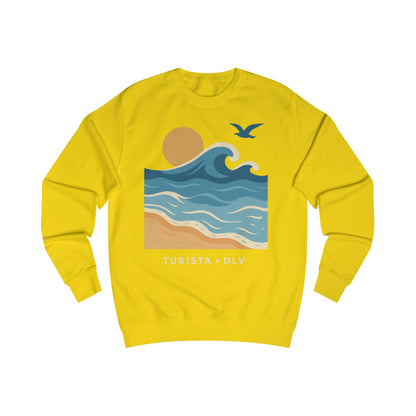 Sudadera  Beach Vibes, suéter Ocean Sunset, regalo para los amantes del surf, ropa casual cómoda, perfecta para el verano, viaje a la playa