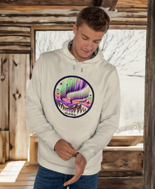 Sudadera de Fairbanks Alaska, suéter de Montaña, Aurora Boreal, exterior