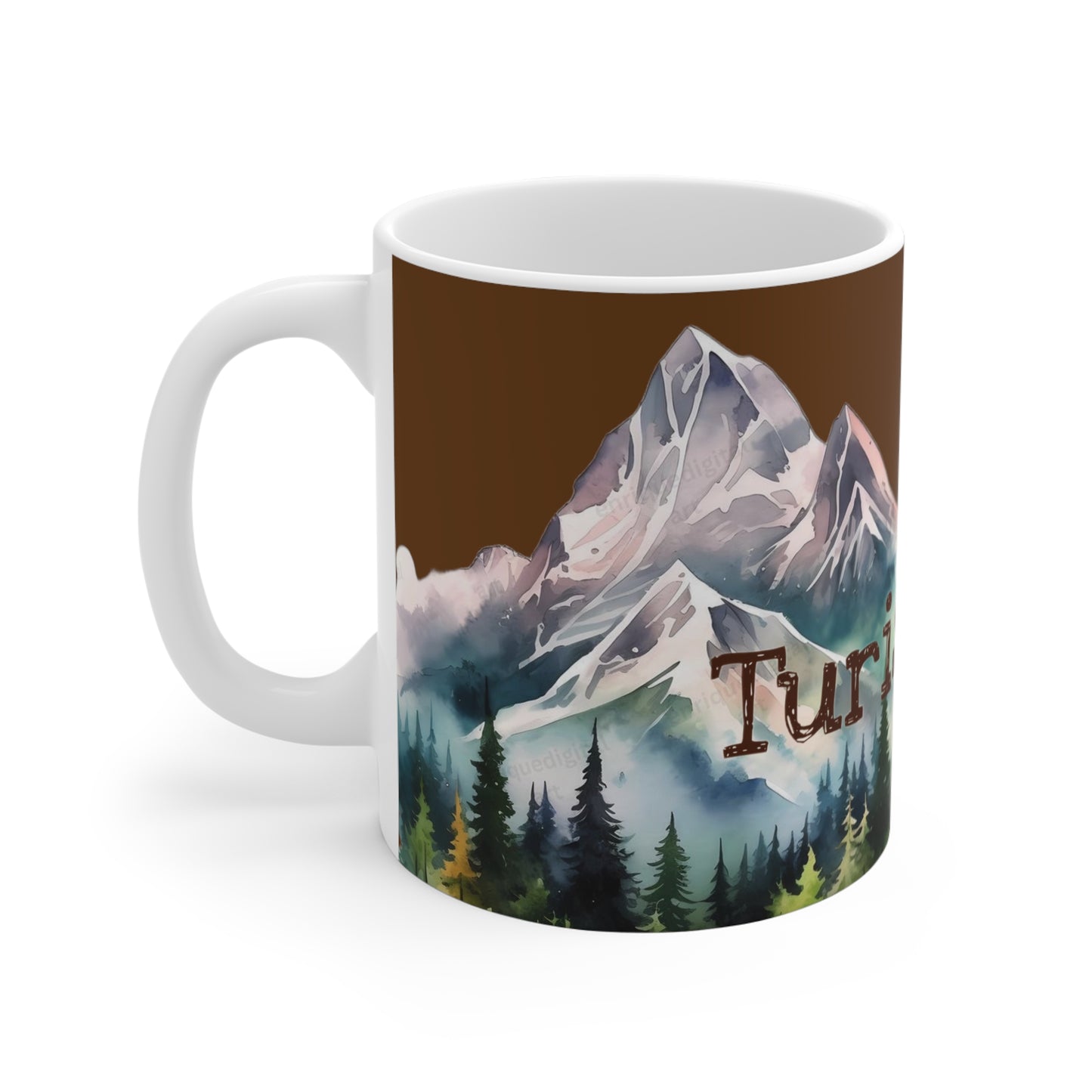 Taza de viajero, regalo de bosque, regalo viajero, taza de viaje, taza de acampada, taza de excursionista, taza de aventurero.