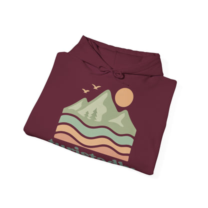 Sudadera con capucha  de montaña, ropa de aventura, Perfecta para viajes, amantes de la naturaleza, camping, moda unisex, ropa casual suave