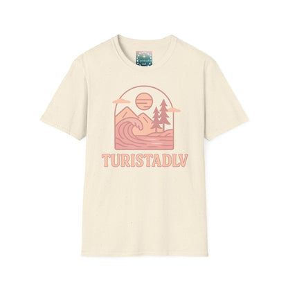 Camiseta unisex Sunset Waves, camiseta casual, ropa de playa, camisa de verano, regalo de viaje, ropa de aventura al aire libre