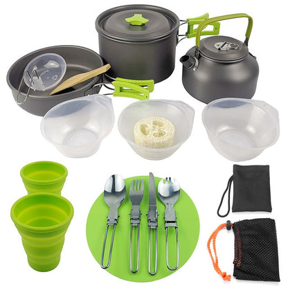 Outdoor Camping Hiking Cookware Picnic Cooking Hiking