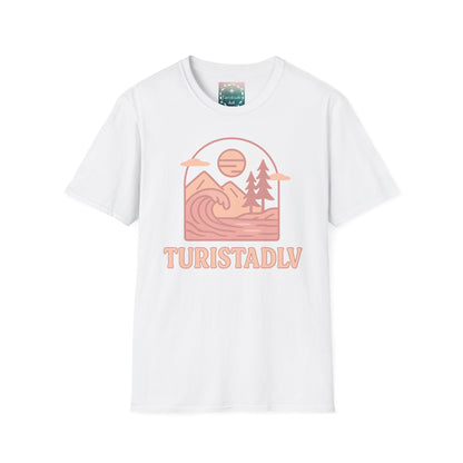 Camiseta unisex Sunset Waves, camiseta casual, ropa de playa, camisa de verano, regalo de viaje, ropa de aventura al aire libre