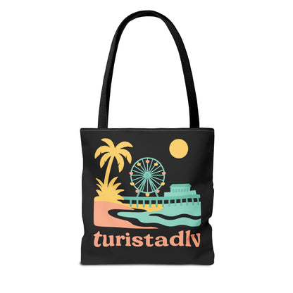 Bolsa de la noria del muelle de Santa Mónica | Bolsa de hombro de viaje de Venice Beach California