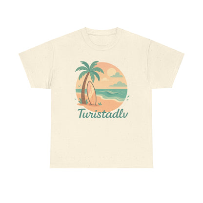 Camiseta con diseño de surf tropical, camiseta para amantes de la playa, ambiente de vacaciones, regalo para surfistas, atuendo de verano