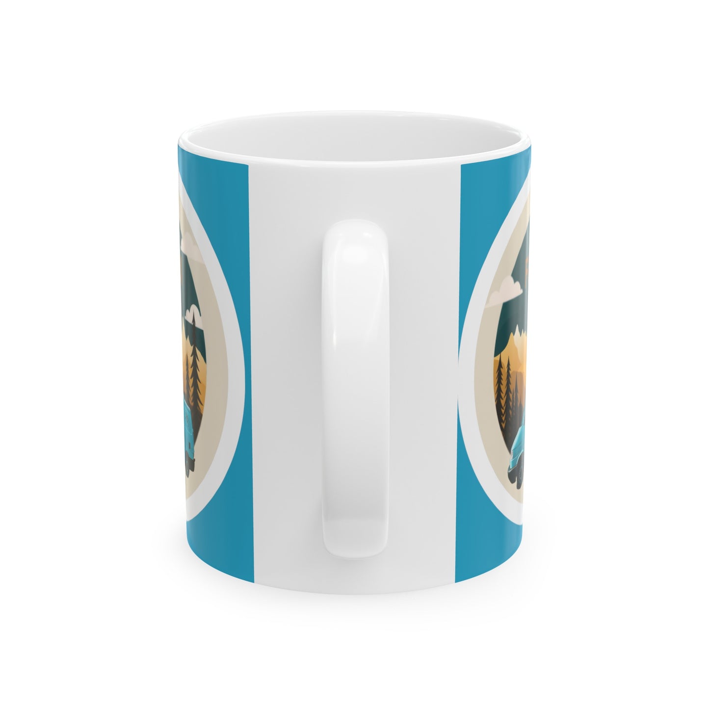 Taza personalizada de furgoneta, taza de casa rodante personalizada, taza de caravana personalizada, taza de camioneta personalizada.