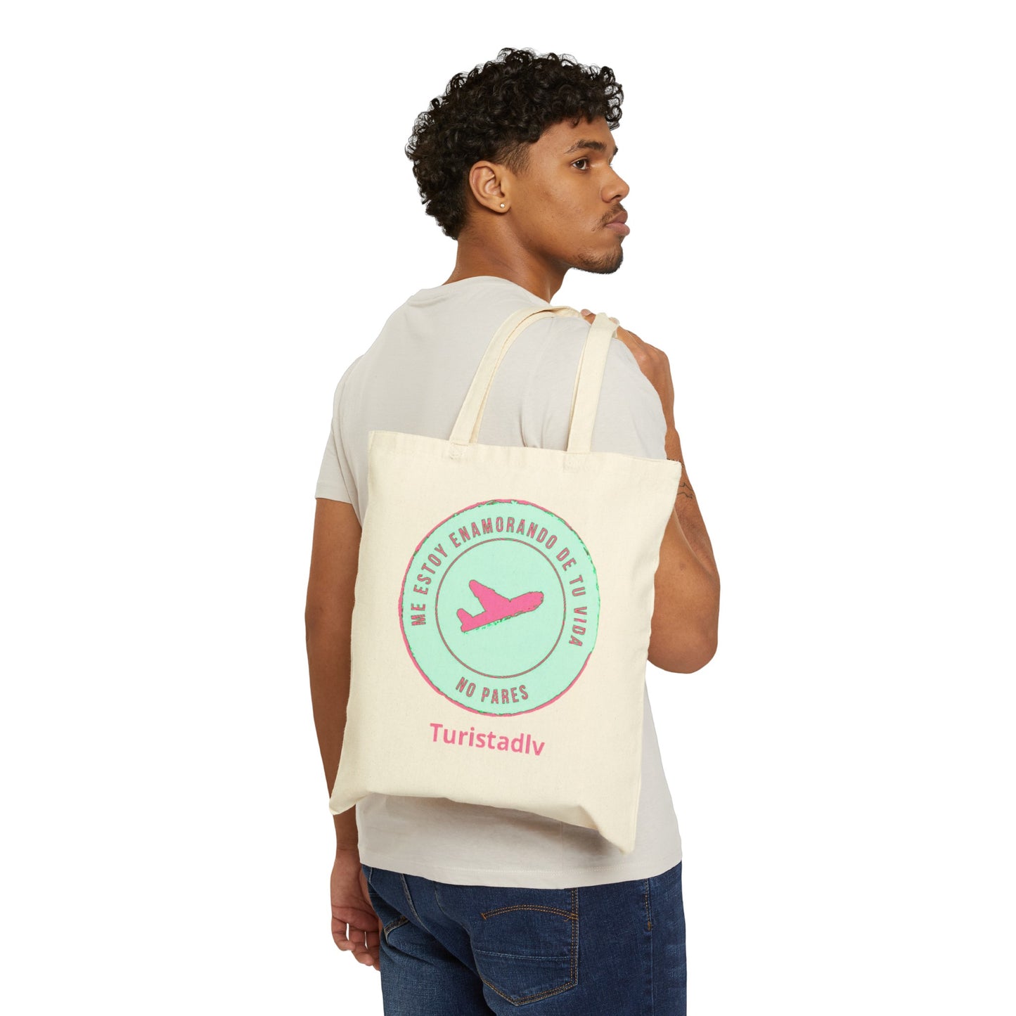 Tote Bag de viajero, bolsa de montaña, bolsa de lona de viajero, avión, regalo de viaje, bolsa de excursión, bolsa de aviación, aventura