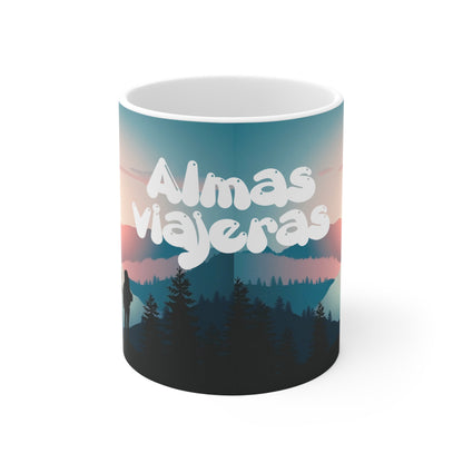 Taza de pareja, declaración, taza de montaña, viajero, regalo viaje, taza de viajero, regalo novios, taza de amor, taza esposa, senderista