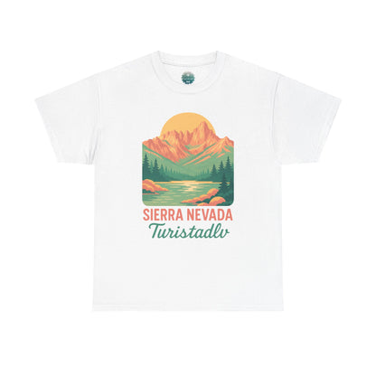 Camiseta gráfica de Sierra Nevada, regalo para amantes de la naturaleza, camisa de aventura al aire libre, ropa de montaña, ropa de viaje