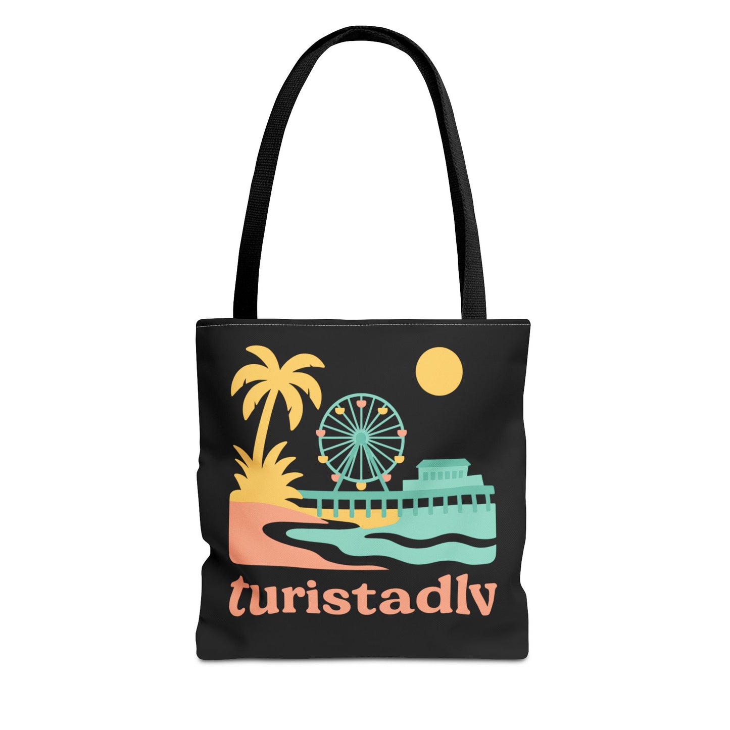 Bolsa de la noria del muelle de Santa Mónica | Bolsa de hombro de viaje de Venice Beach California