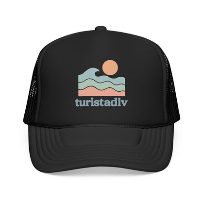 Gorra retro de olas, gorra de surfista, regalos de surf,  diseño de playero, regalo de vacaciones