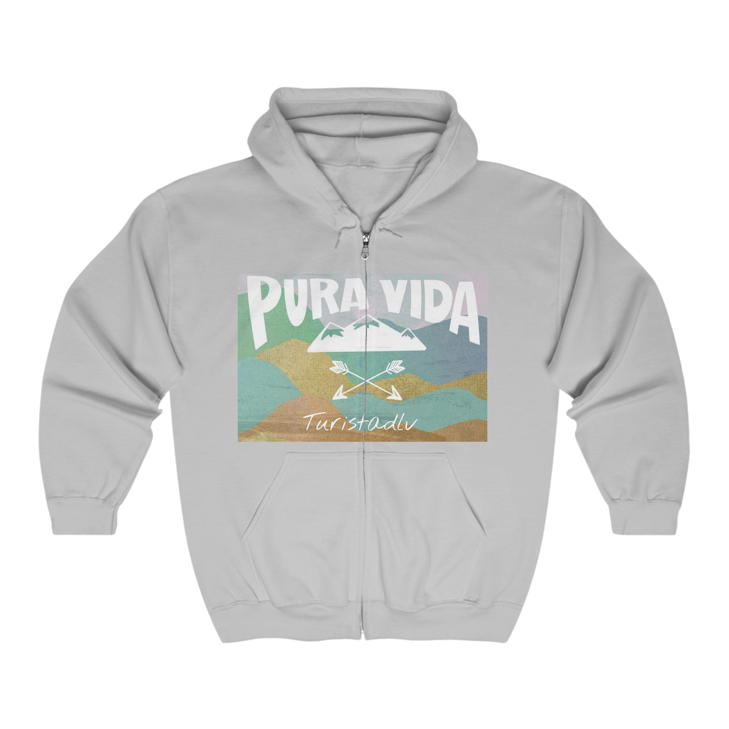 Sudadera con capucha unisex Heavy Blend™ y cremallera completa