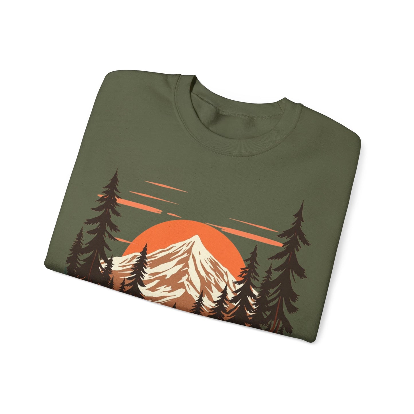 Sudadera de de Montaña, amanecer, atardecer, Alaska, sudadera de paisaje, sudadera de naturaleza, ropa de aventura, al aire libre