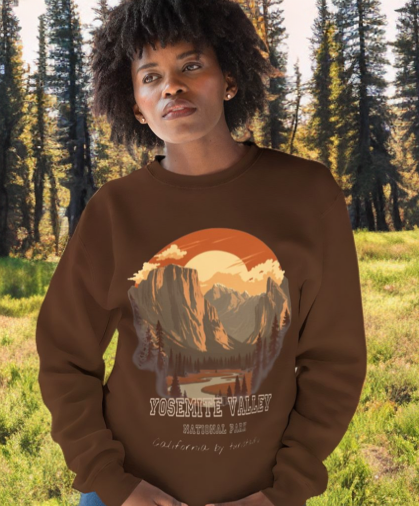 Sudadera de Yosemite, Parque Nacional, ropa aventura al aire libre,