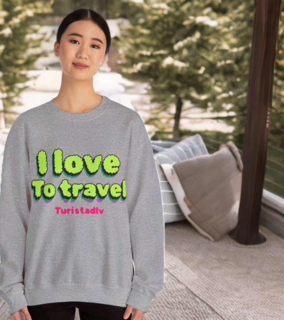 Sudadera de viajera, regalo de mujer viajera, regalo para viajero, amo viajar, sudadera con capucha , viajera, trotamundos, yo amo viajar