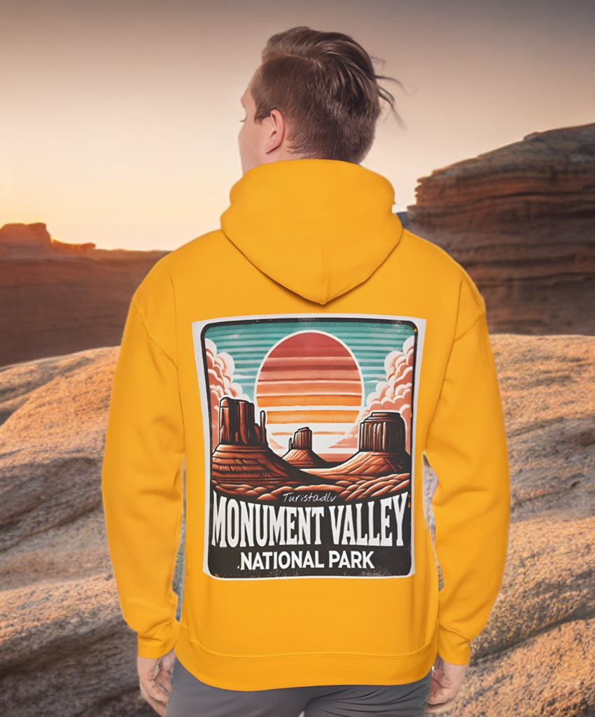 Sudadera con capucha de montaña, regalo del Parque Nacional Monument Valley, secuista, sudadera de montaña