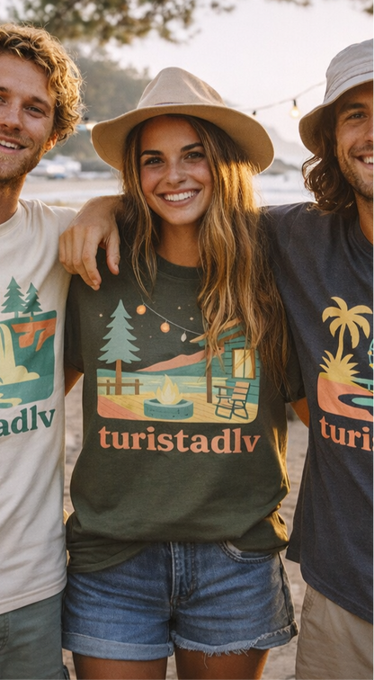 Camiseta con diseño de cabaña, regalo de camping, camiseta de vidregalo de naturaleza, excursión, camiseta de vida al aire libre, Senderismo