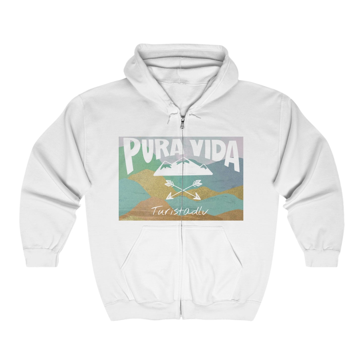 Sudadera con capucha unisex Heavy Blend™ y cremallera completa