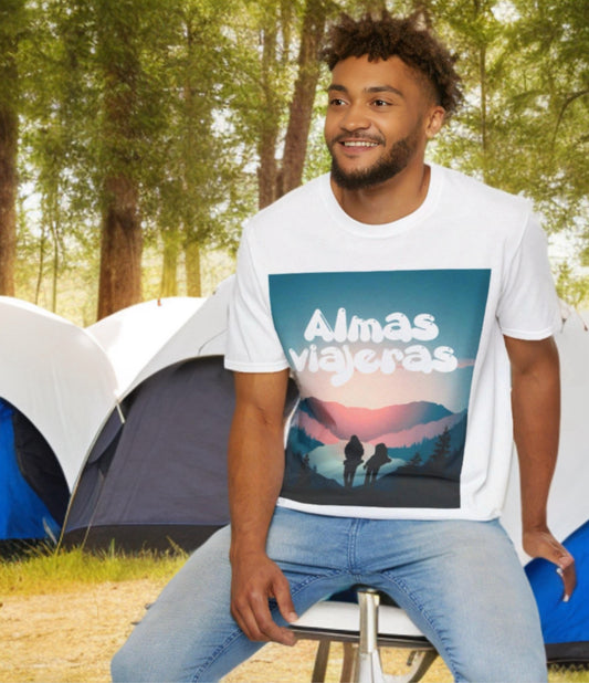 Camiseta de novios, enamorados, camiseta de acampada, camiseta de pareja, camiseta de viajero, camiseta de pareja, camiseta de campamento