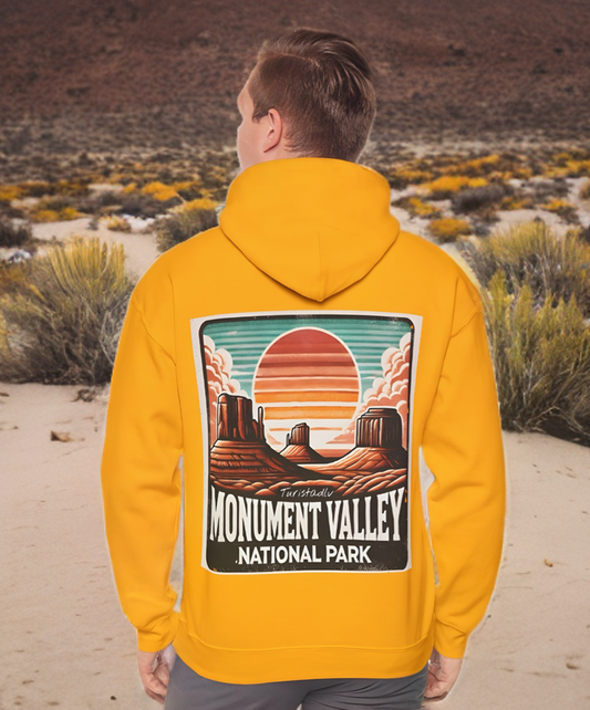 Sudadera con capucha de montaña, regalo del Parque Nacional Monument Valley, secuista, sudadera de montaña