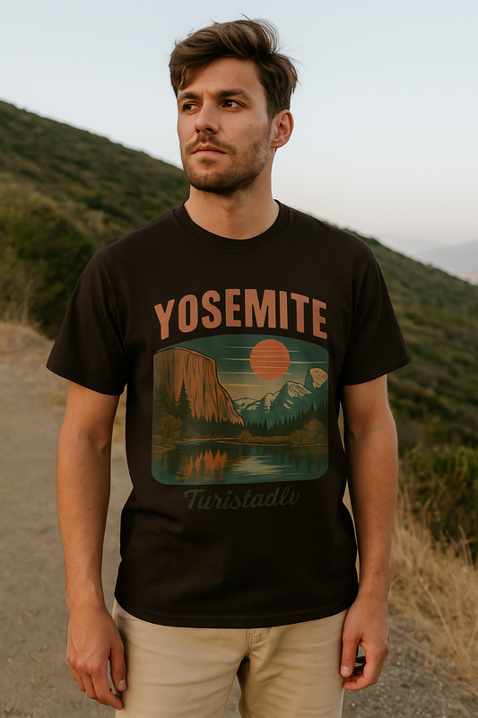 Camiseta del Parque Nacional Yosemite, camisa de montaña, ropa de viaje, senderismo, amantes de la naturaleza, vida al aire libre