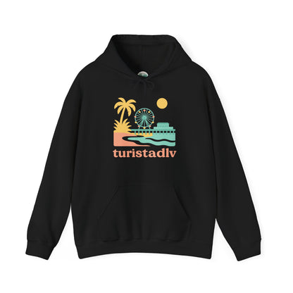 Sudadera con capucha de California, suéter de playa de Santa Mónica, regalo de la ruta 66, sudadera de Venice Beach, muelle de Santa Mónica