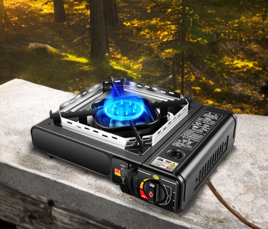 Mini Cassette Camping Gas Stove, Survival Kit, Portable Field Stove, Outdoor Cooking.