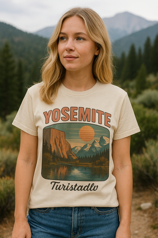 Camiseta del Parque Nacional Yosemite, camisa de montaña, ropa de viaje, senderismo, amantes de la naturaleza, vida al aire libre
