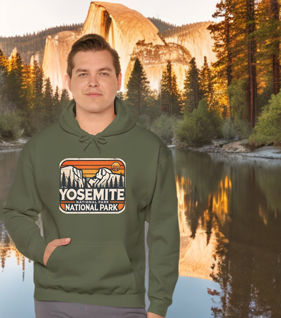 Sudadera de Parque Nacional de Montaña Yosemite, suéter, Regalo entusiastas del aire libre, ropa de aventura