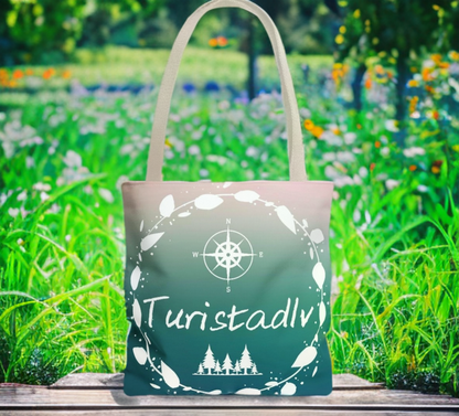 Tote Bag de viajero, bolsa de montaña, brújulas, bolso de tela, bolsa de viajero, regalo de viaje, bolsa excursión, bolsa compra.
