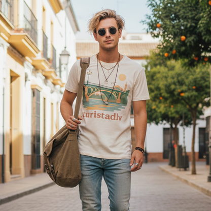 Camiseta Sevilla Triana | Recuerdo Andalucía | Regalo Viaje España | Puente Triana Turismo