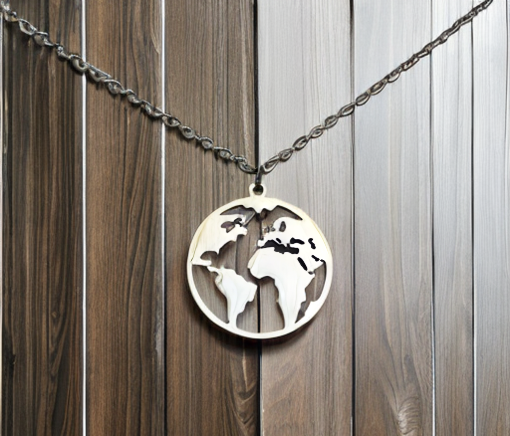 Colgante de mundo, collar de MUNDO, collar de Viajero, regalo viajero,  mapamundi, globo terráqueo,regalo de viaje, nómada, joyas de viaje