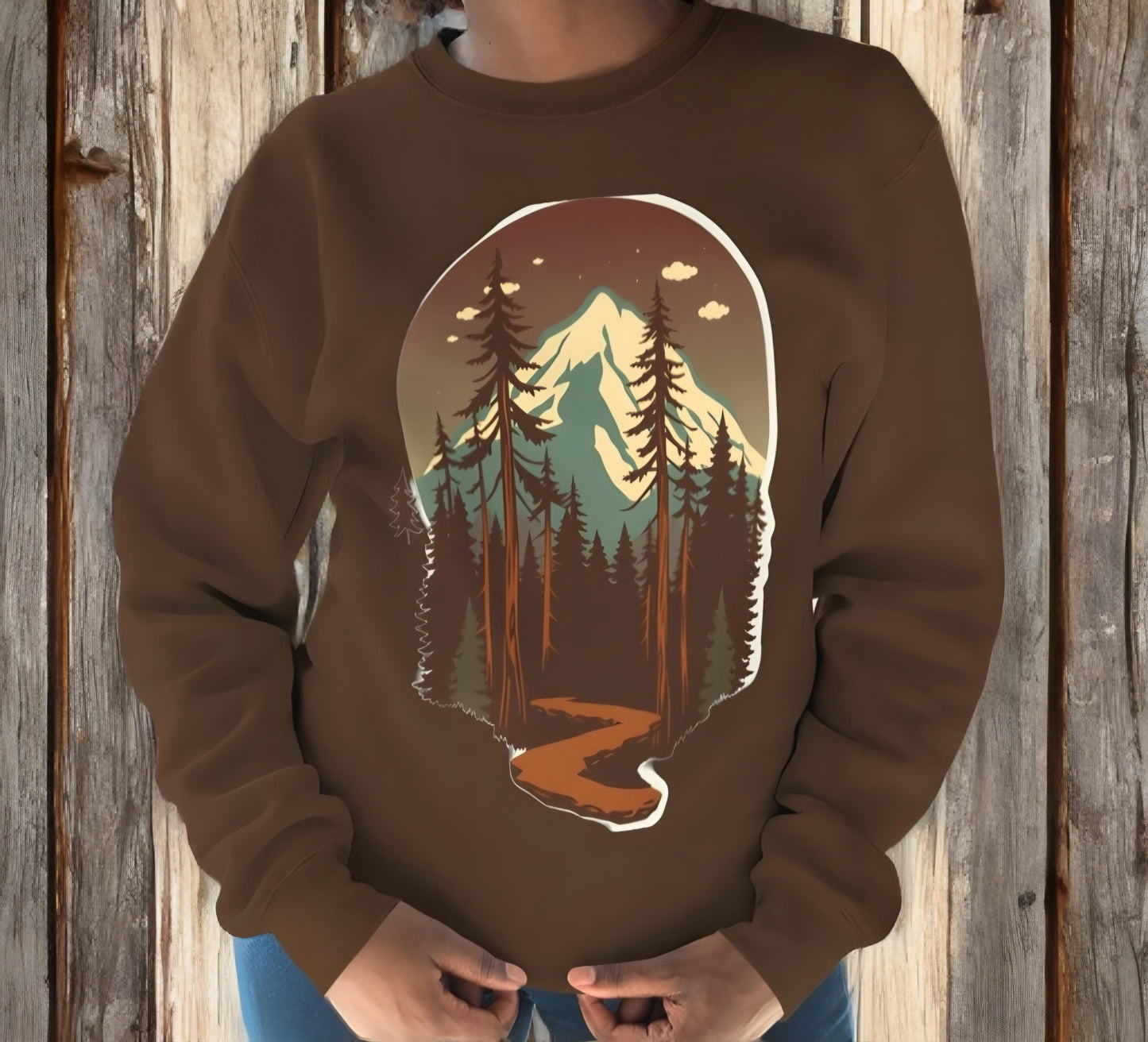 Sudadera vintage de montaña, amantes de la naturaleza, sudadera con capucha del Parque Nacional, ropa de aventura al aire libre,