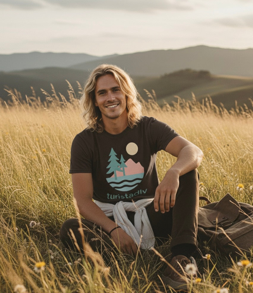 Camiseta de naturaleza, camisa de aventura al aire libre, camiseta de senderismo, ropa casual, regalo para amantes de la naturaleza