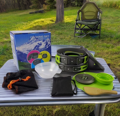 Outdoor Camping Hiking Cookware Picnic Cooking Hiking