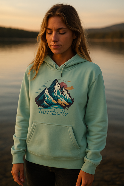 Sudadera de montaña, sudadera de viajero, sudadera de hombre, sudadera de mujer, pullover