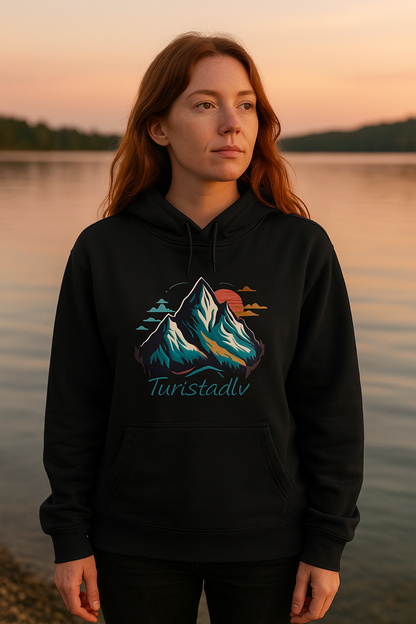 Sudadera de montaña, sudadera de viajero, sudadera de hombre, sudadera de mujer, pullover