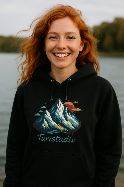 Sudadera de montaña, sudadera de viajero, sudadera de hombre, sudadera de mujer, pullover