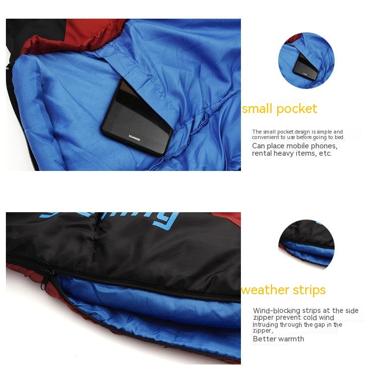 El Saco de Dormir Ideal para Aventuras en la Naturaleza.
Saco De Dormir Al Aire Libre, acampada, Otoño e Invierno, Camping.